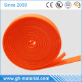 Manufacturer bright Orange color pvc coated nylon and polyester webbing